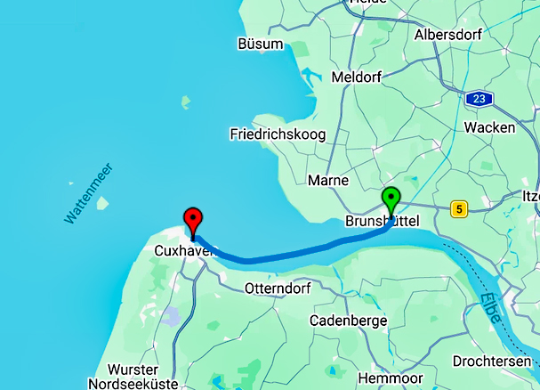 2026.09.25 024 Brunsbüttel Steg Cuxhaven